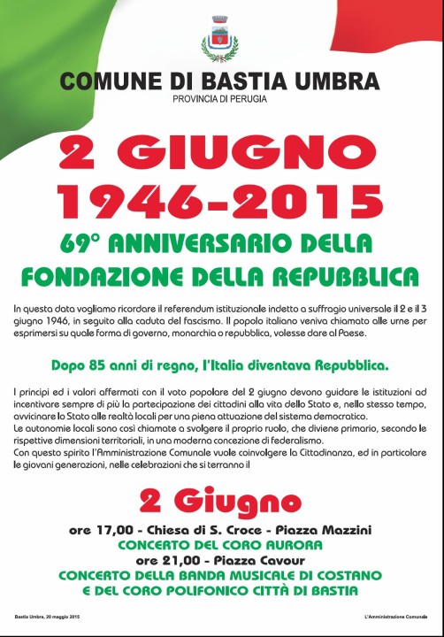 locandina festa della repubblica