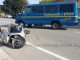 Incidente in piazza Moncada, ferito uno scooterista