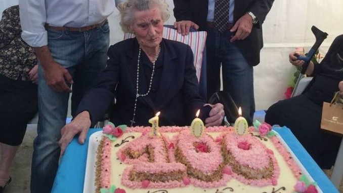 I 100 anni della signora Gorizia, gli auguri dall'amministrazione di Bastia Umbra