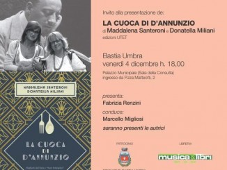 La cuoca di d'Annunzio sarà presentato anche a Bastia