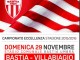 Bastia-Villabiagio, domenica 29 al comunale