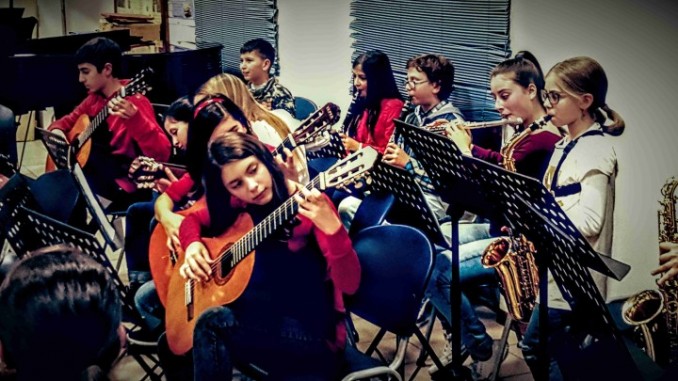 L'albero delle Semicrome. Scuola di Musica Comunale di Bastia Umbra