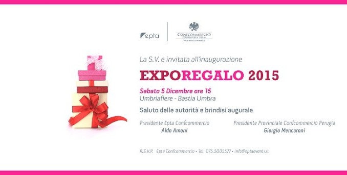 Apre la nuova Expo Regalo