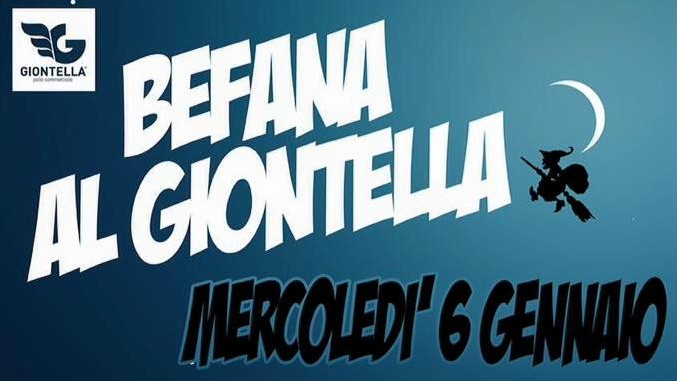 La Befana volante arriva il 6 gennaio al Polo Giontella