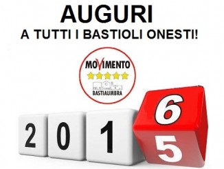 Buon Anno dal M5s di Bastia Umbra