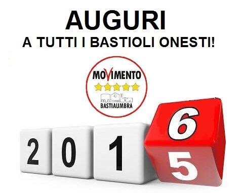 Buon Anno dal M5s di Bastia Umbra