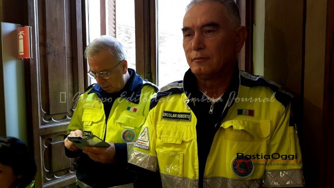 Terremoto, mobilitato gruppo Protezione civile di Bastia Umbra