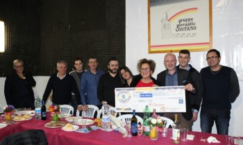 Gruppo Giovanile Costano ha donano 1000 euro a "Il Giunco"