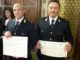 Premiati i due eroi della polizia che salvarono un uomo