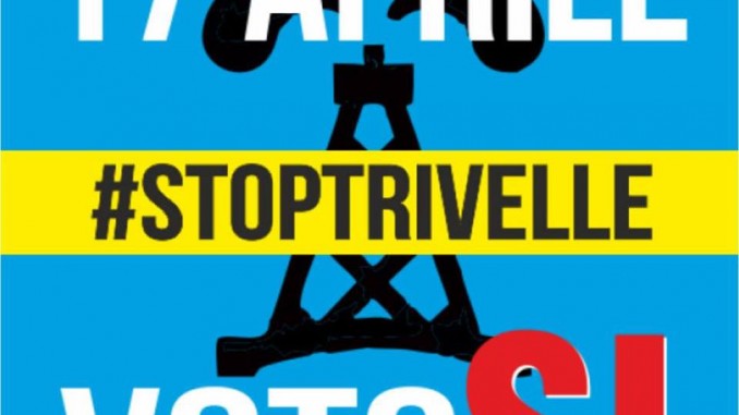 M5s Bastia, stop trivelle, punto informativo sul referendum del 17 aprile