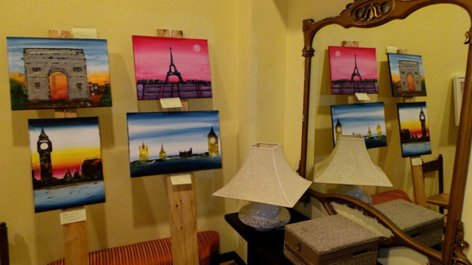 Mostra di Pittura festa dell'Europa (6) Dipinti per l'Europa, solidarietà, amore e libertà dei popoli