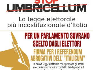 M5s Bastia contro l'Italicum e l'Umbricellum