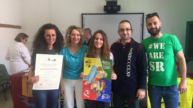 Premiazioni de Il Palio incontra le scuole alla scuola media