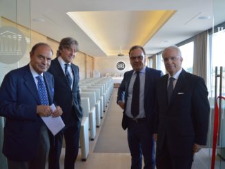 Bruno Vespa ha inaugurato la sala Minerva della SeR Farmaceutici