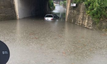 Avvisatori luminosi nei sottopassi di via Bulgaria e di Umbriafiere