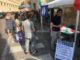 Gazebo comitato del No al Referenfum del Fronte Nazionale a Bastia Umbra