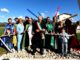 Inaugurazione rotonda intitolata al Palio De San Michele