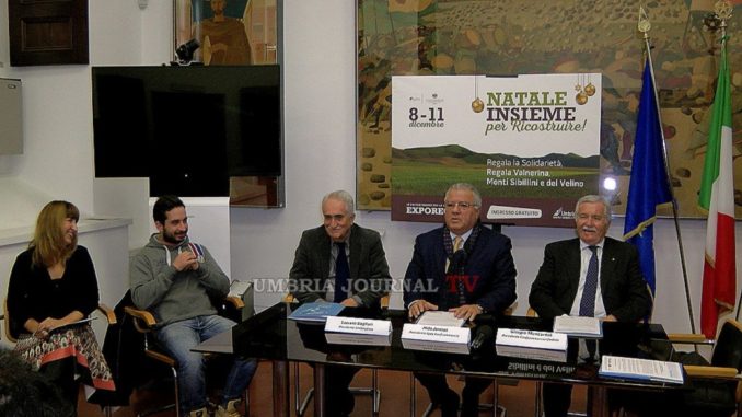 Natale Insieme per Ricostruire! A Umbria Fiere di Bastia durante Expo Regalo