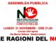 Comitato per il NO al Referendum Costituzionale incontro pubblico a Bastia
