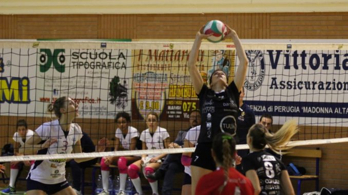 Il derby "bastiolo" vinto dalla Tuum Perugia su Limmi School Volley