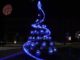 L'albero blu di Portella vince il concorso Alberti Artistici di Bastia Umbra
