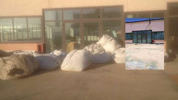 Ripulita l’area privata nella zona industriale di Bastia Umbra