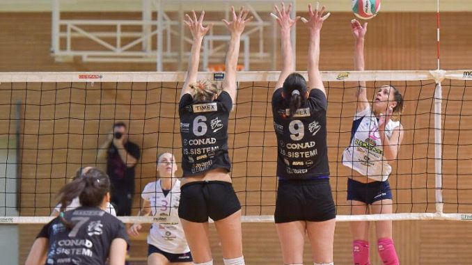 Limmi School Volley perde in casa a Bastia contro Olimpia Ravenna, gara entusiasmante