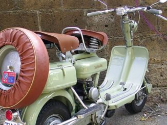 In Lambretta a Bastia Umbra, la mitica due tempi in esposizione