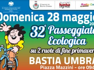 Passeggiata ecologica in bicicletta di fine primavera a Bastia Umbra