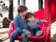 Giochi nuovi e sicuri  per bambini nella aree verdi attrezzate