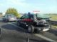 Bastia, incidente stradale sulla centrale Umbra, furgone centra auto dei carabinieri, nessun ferito