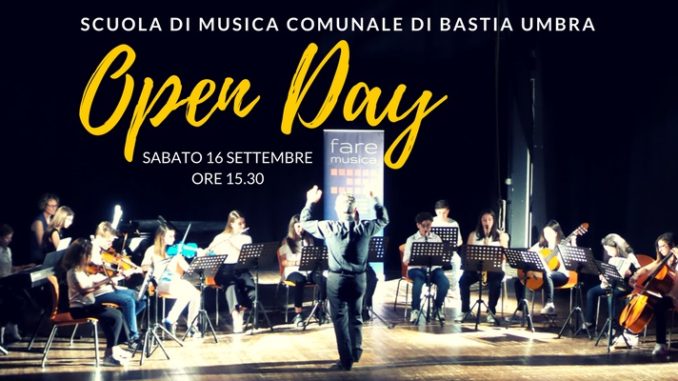 Open Day, della scuola di musica comunale di Bastia Umbra