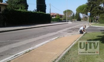 Incidente stradale a Bastia Umbra, investito uomo in sella a una bicicletta