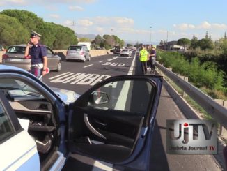 Incidente stradale su 75 Centrale Umbra a Bastia, nessun ferito ma strada bloccata