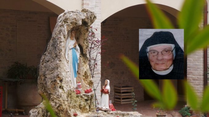 Bastia Umbra, è morta Suor Crocifissa, dopo 75 anni di vita monastica