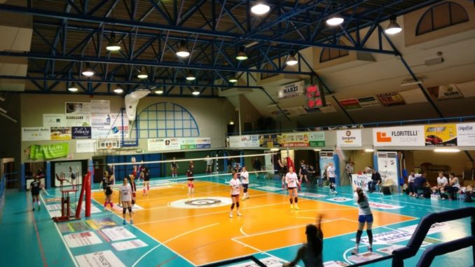 Gargotta volley Bastia contro Nuova Trasimeno questa sera al Giontella