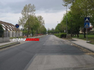 File di auto in via Vettore, cantiere non del Comune, ora tutto risolto