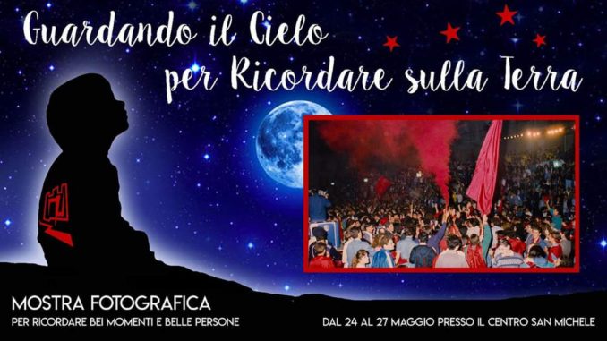 Guardando il cielo per ricordare sulla terra, mostra del Rione Moncioveta