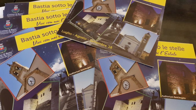 Bastia sotto le stelle, pronto il programma estivo della città