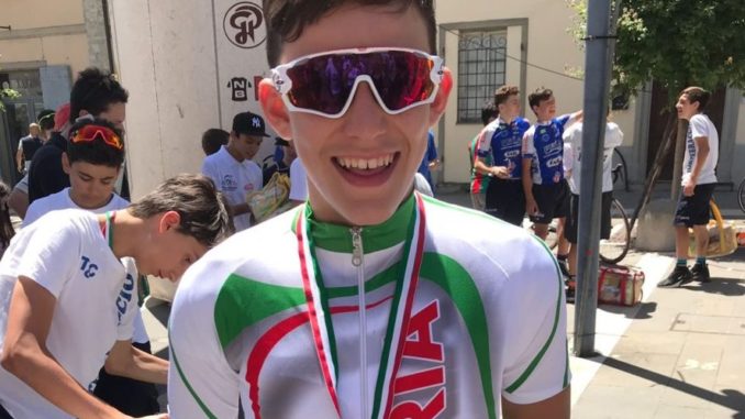 Bici da strada, il giovane Tommaso Brunori è campione regionale 2018