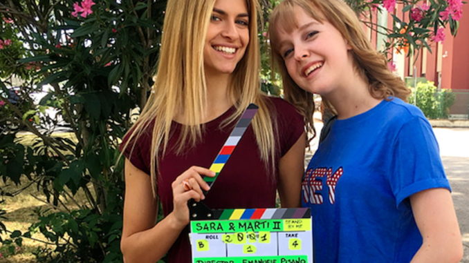 Sara e Marti, #lanostrastoria, iniziate le riprese a Bastia Umbra della seconda stagione