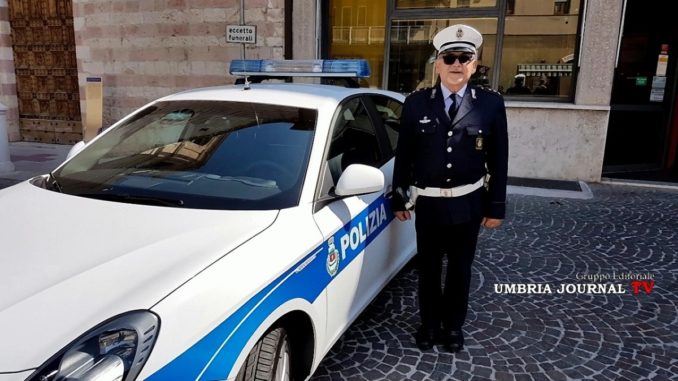 Giuliano Migno della Polizia Municipale di Bastia va in pensione