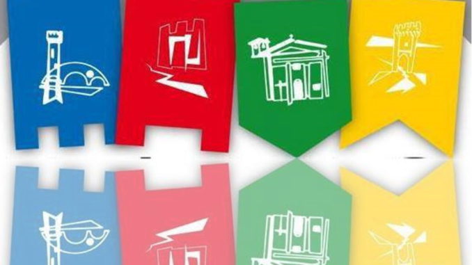 Idea bellissima per colorare la nostra città durante il Palio