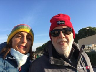 Foto Invernalissima solidarietà e sport c'era anche il sindaco della città di Bastia Umbra, Stefano Ansideri