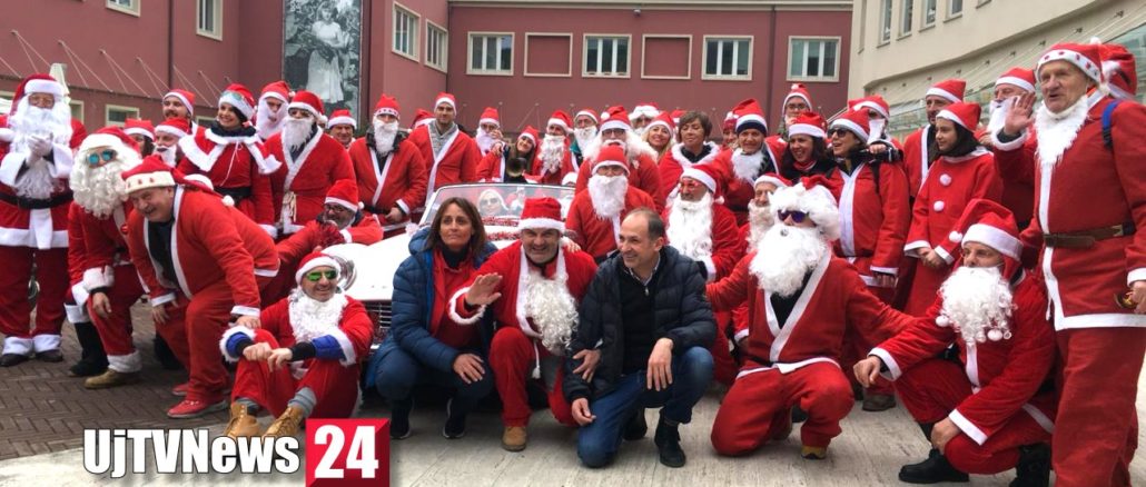 Al Polo Giontella Bastia, la Leggenda dei 100 Babbo Natale motorizzati