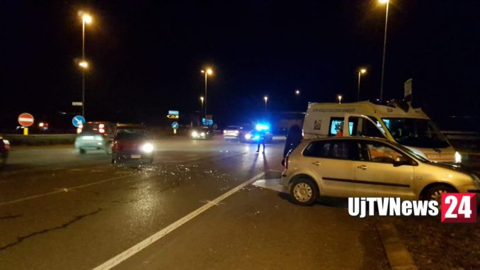Incidente a Ospedalicchio, due vetture si scontrano, un ferito lieve