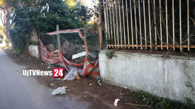 Guardate che schifo, è l'area parcheggi Giontella, CasaPound denuncia 