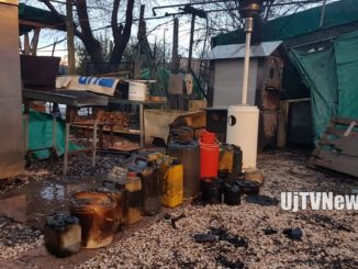Incendio a Bastia, in zona Santa Lucia, fiamme nei pressi del ponte