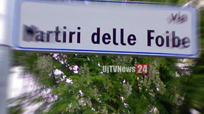 Via Martiri delle Foibe, anche a Bastia una strada intitolata agli italiani uccisi