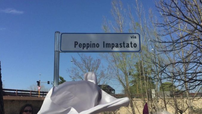 Vittime di mafia. intitolata a Bastia una via al giornalista Peppino Impastato